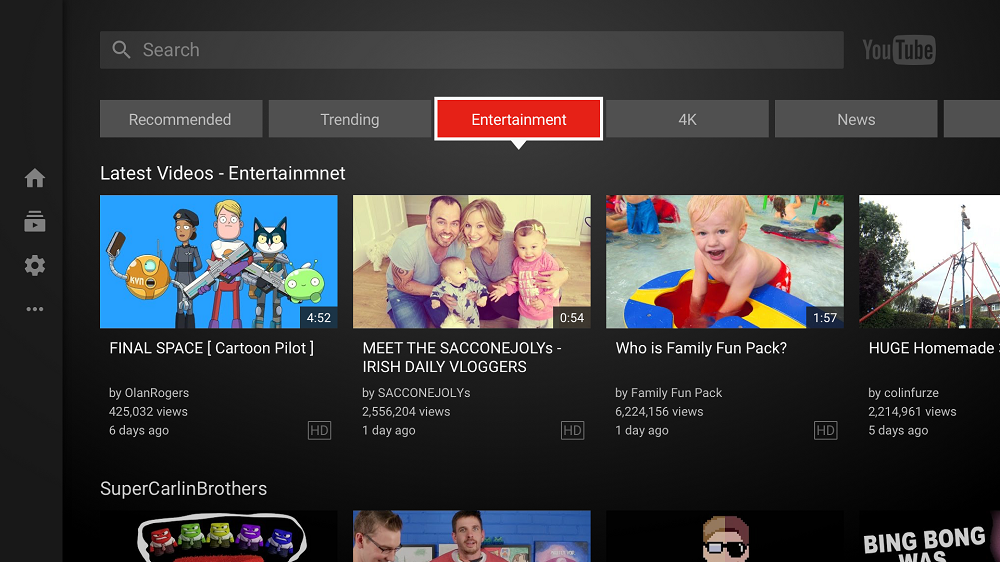 YouTube gets a new TV app  TechCrunch