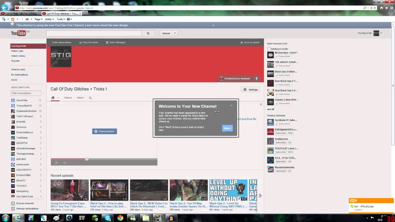 How to Get The New Youtube Layout Design Early 2013   YouTube