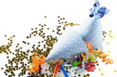 Party Hats and Paper Streamers: Free Stock Photo for Download