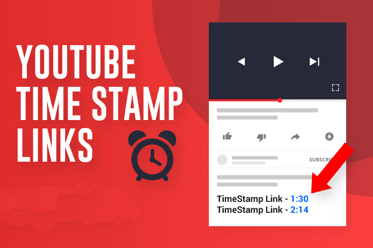 How to Add Timestamps to a YouTube Video Link  TubeKarma