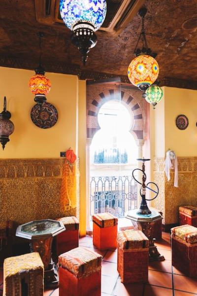 Lamps in Arab Restaurant – Free Stock Photo for Download