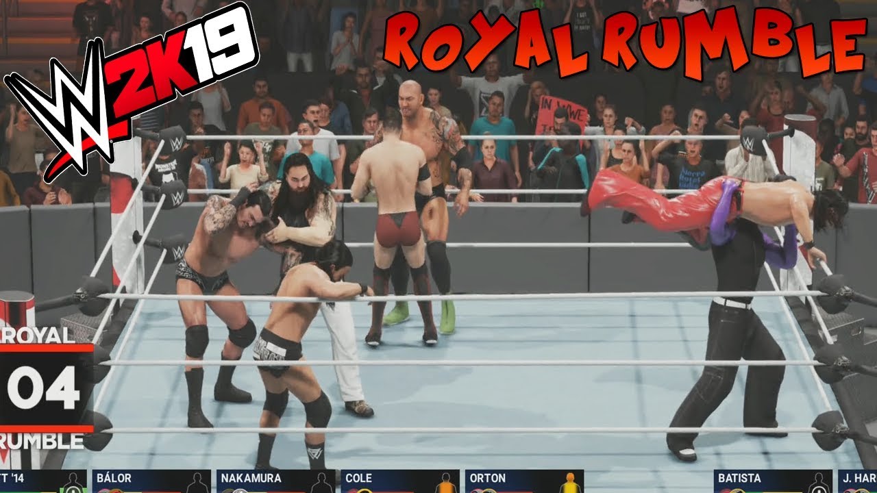 WWE 2K19  ROYAL RUMBLE EPIC   YouTube