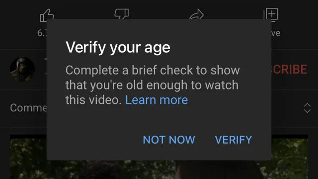 YouTube  Why do I have to verify my age  GameRevolution