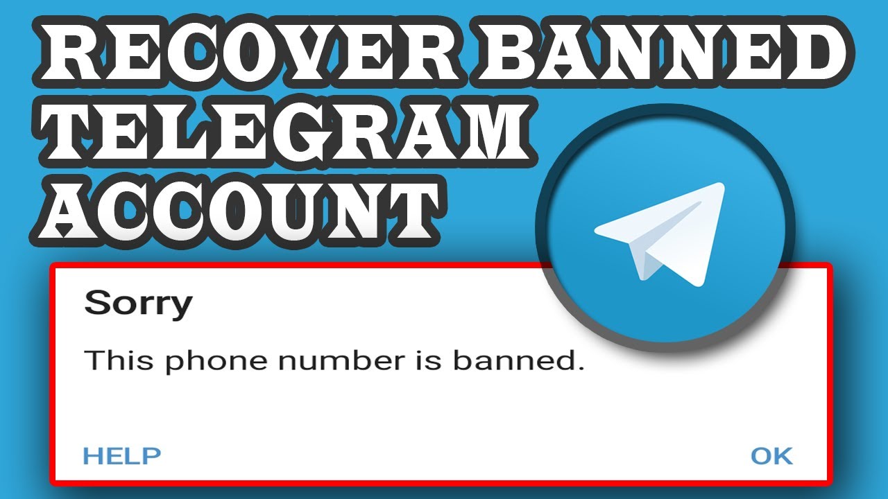 How To Recover Banned Telegram Account  Appeal For Banned Telegram 