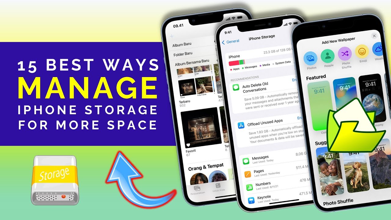 15 Best Ways to Manage iPhone Storage Tips for More Space  YouTube