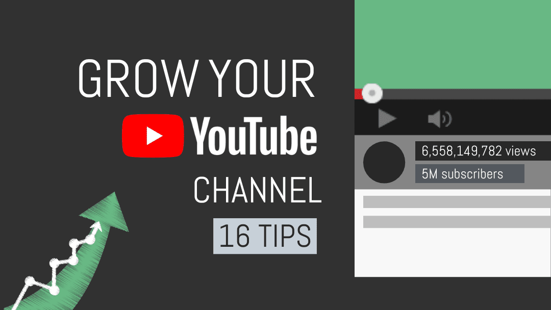 YouTube Channel Growth  16 Hot Tips How to Grow Your Channel  tubics