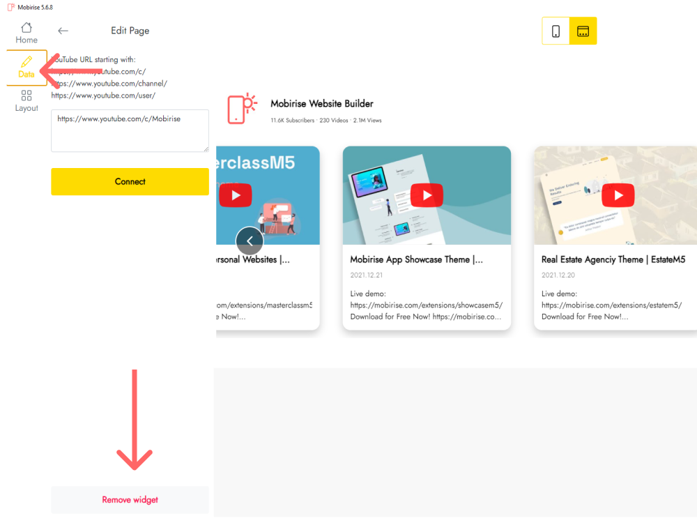 How to embed a YouTube feed on a website