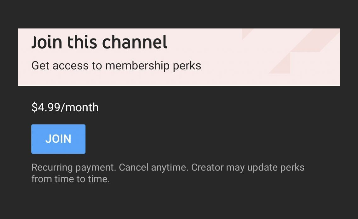 YouTube Opens Channel Memberships To Creators With At Least 1000 