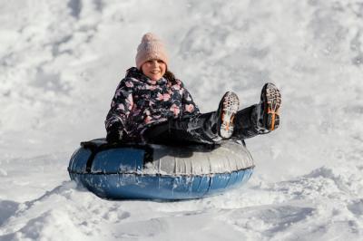 Girl Playing in Snow – Free Stock Photo, Download for Free