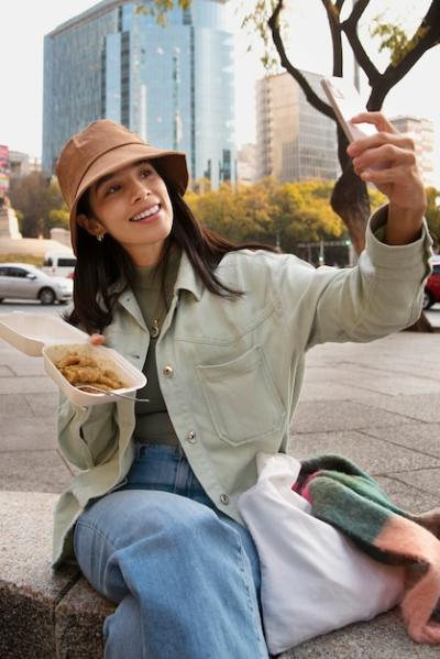 Mexican Woman Enjoying Ranchero Food – Free Stock Photo, Download for Free