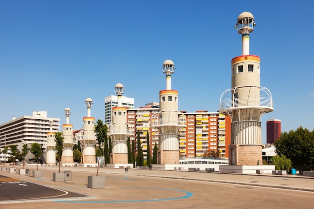 Summer Day at Parc de Espanya Industrial – Free Download Stock Photo