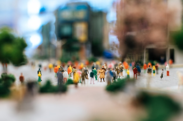 Small People Walking on Various Streets – Free Download