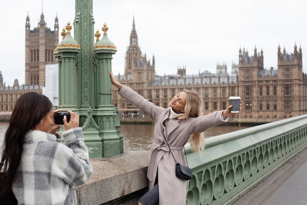 Young Adults Exploring London – Free Download