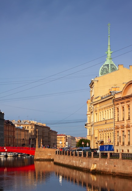 Red Bridge in Saint Petersburg – Free Download