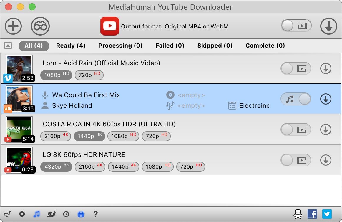 MediaHuman YouTube Downloader  featurerich app to download online 