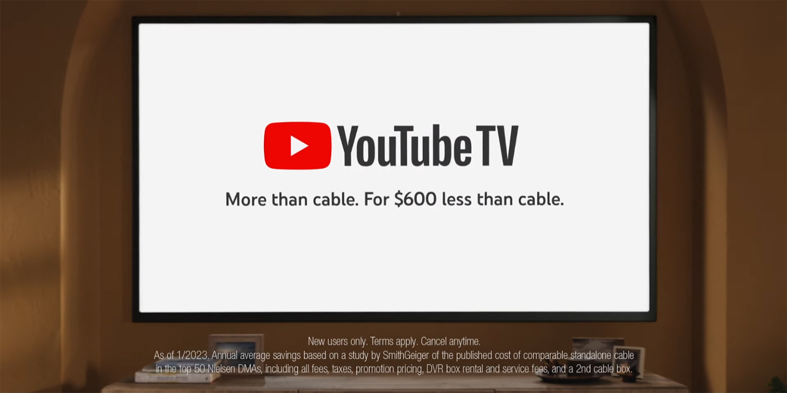 YouTube TV cant say it is 600 less than cable board says