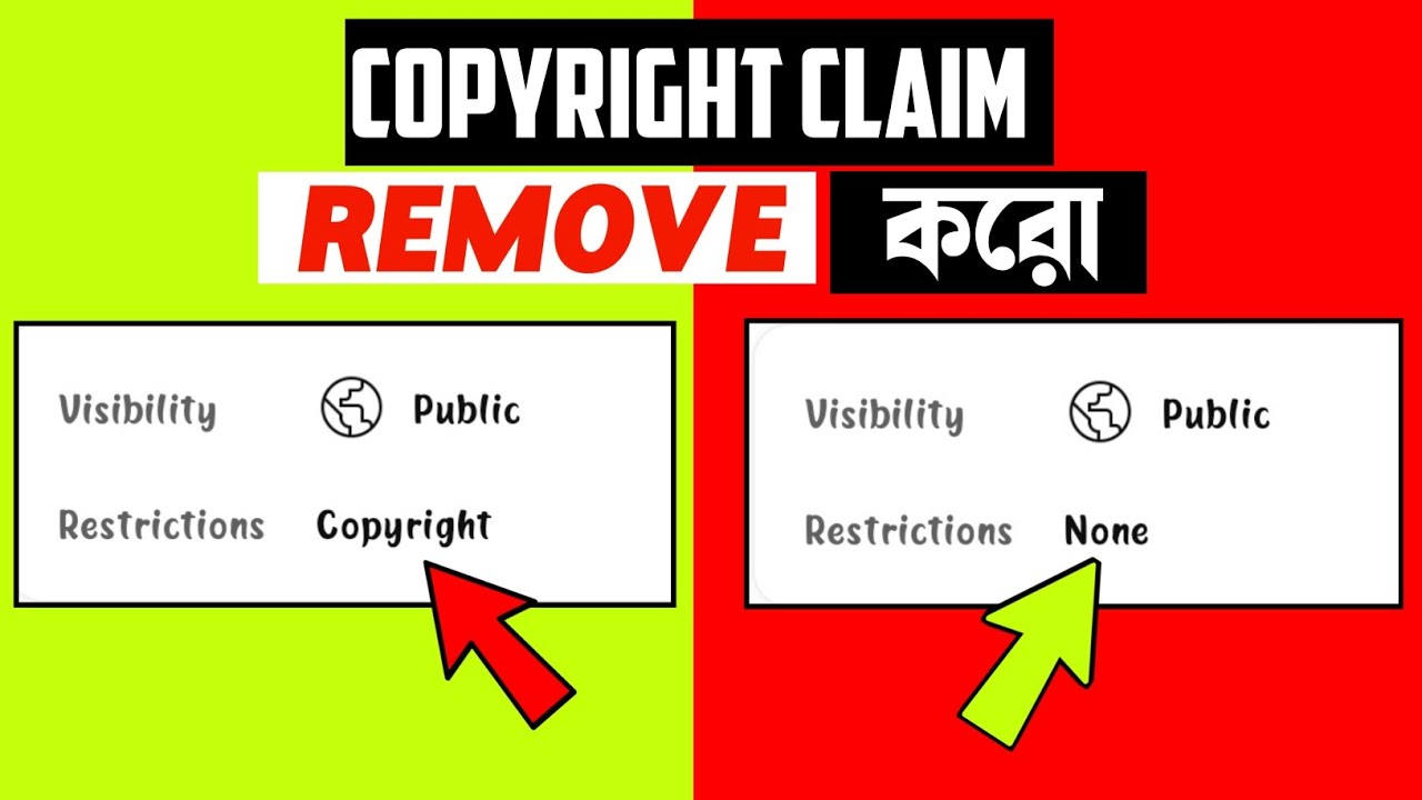 Copyright Claim    How To Remove Copyright Claim On YouTube 