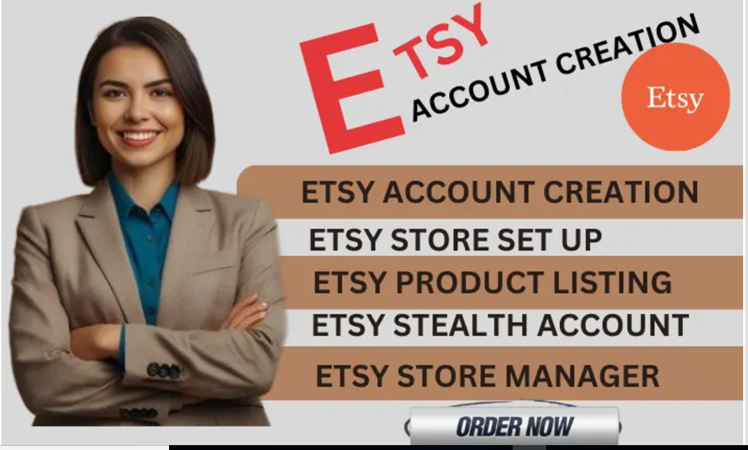 I Will Do Etsy Account Creation, Store Setup, and Product Listing