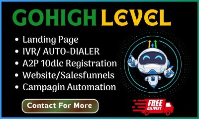 I Will GHL A2P 10DLC Twilio Registration for GoHighLevel AI Website Automation IVR Workflow