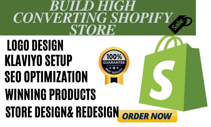 I Will Build, Design, and Redesign Your Shopify Dropshipping Store