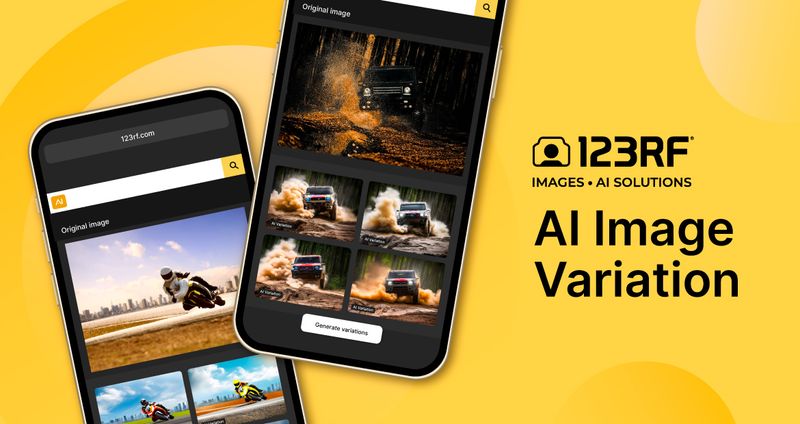Revolutionizing Visuals 123RF Unveils AIDriven Image Variation with 