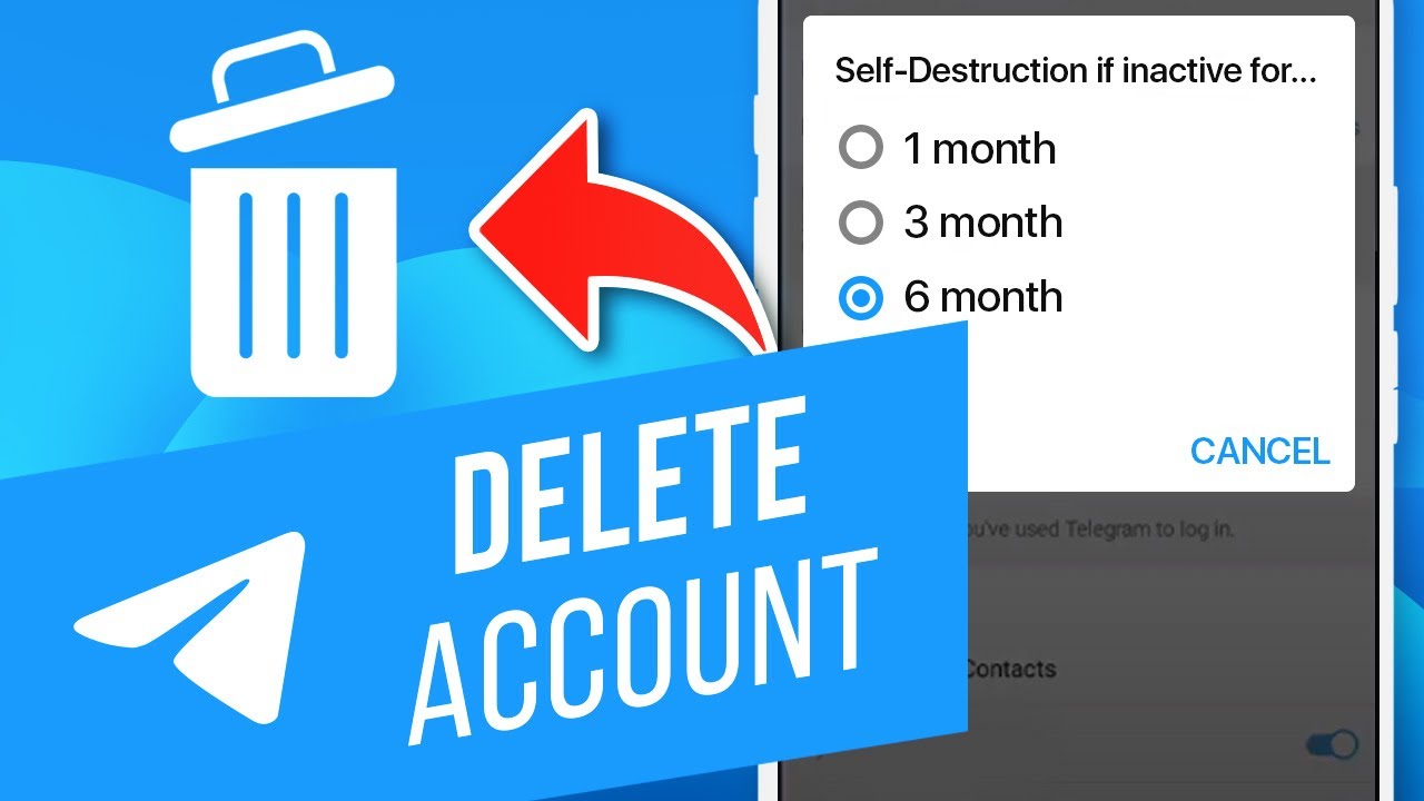 How to Delete a Telegram Account Permanently  YouTube
