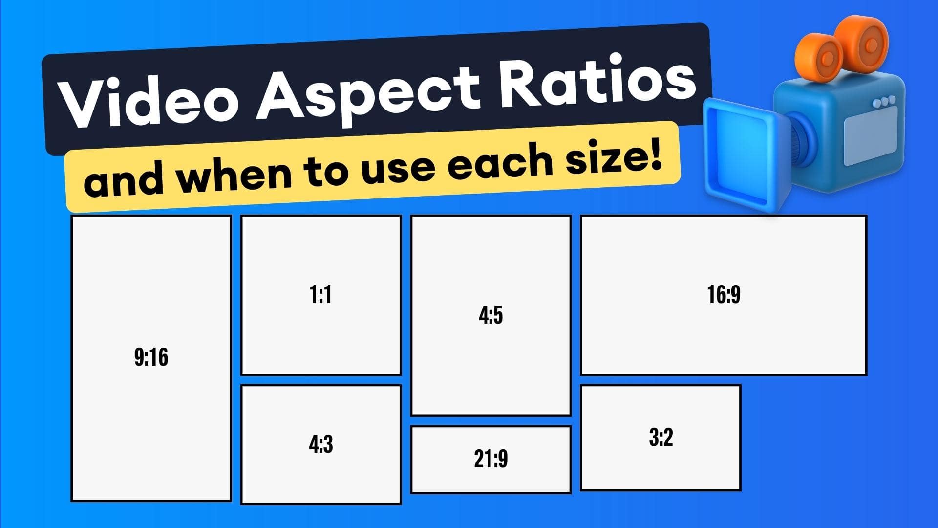 Best Aspect Ratio for Videos A Visual Guide for Beginners