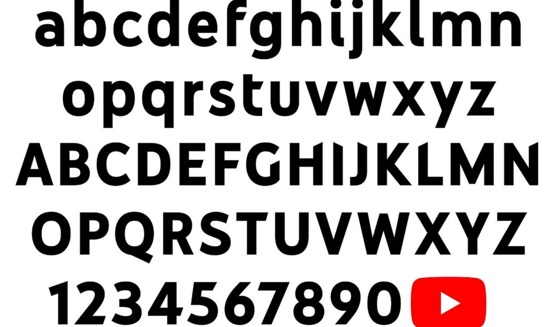 YouTube Introduces First Proprietary Font For Products Marketing 