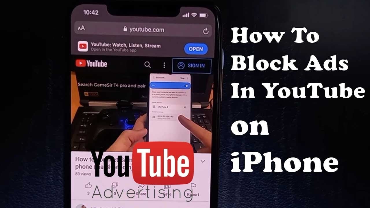 How to Block Ads on YouTube App iPhone  Zeru