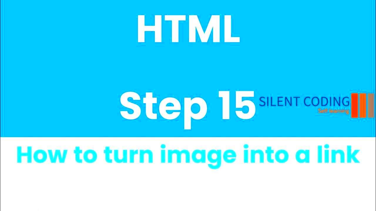 How to turn image into a link I HTML STEP 15 I FreeCodeCamp  YouTube