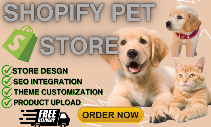 I Will Create a Dropshipping Website and Shopify Pet Store