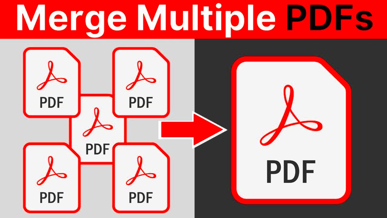 How To Combine PDFs Into One File For FREE  How To Merge Two Or More 