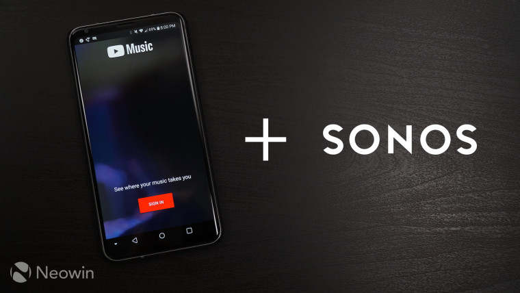 You can now stream music from YouTube Music on your Sonos speaker  Neowin