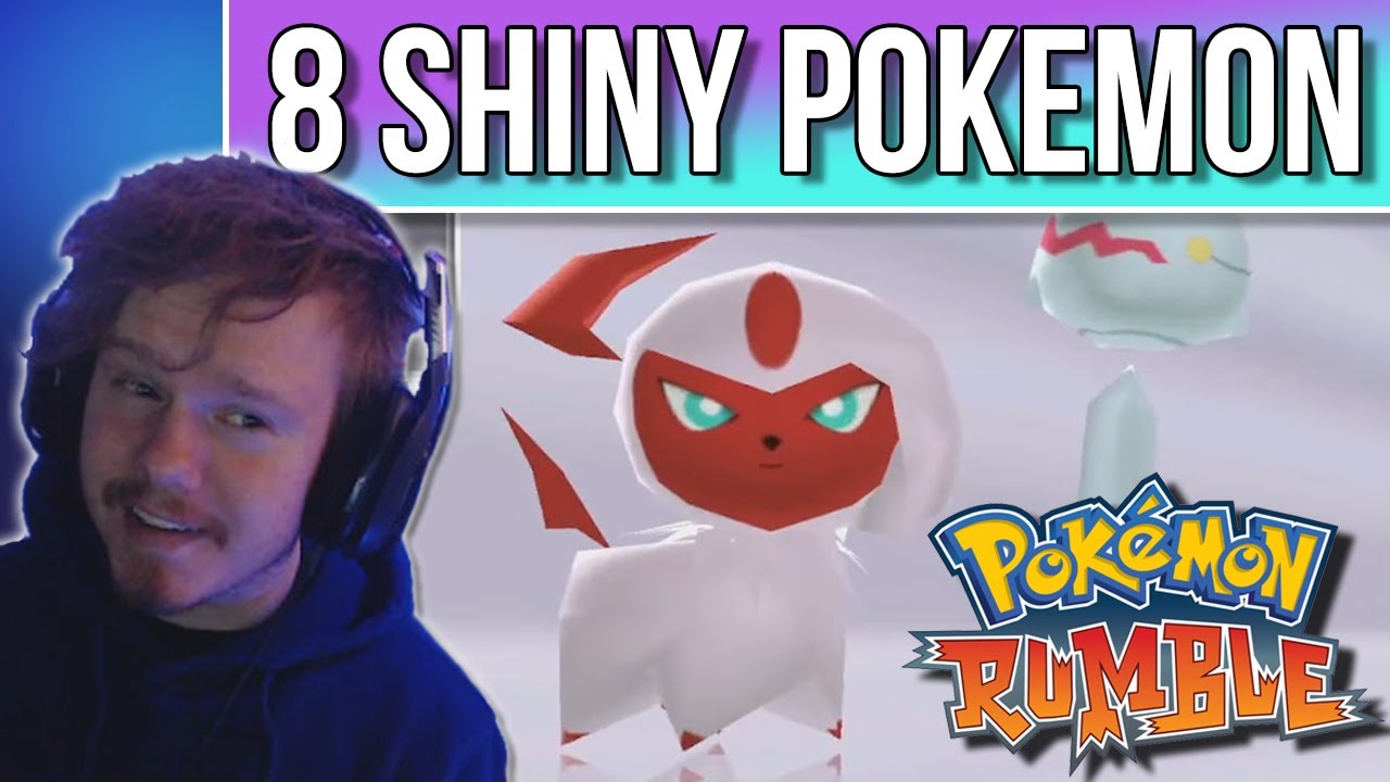 8 Live Shinies in Pokemon Rumble  Rumble Weekend  YouTube