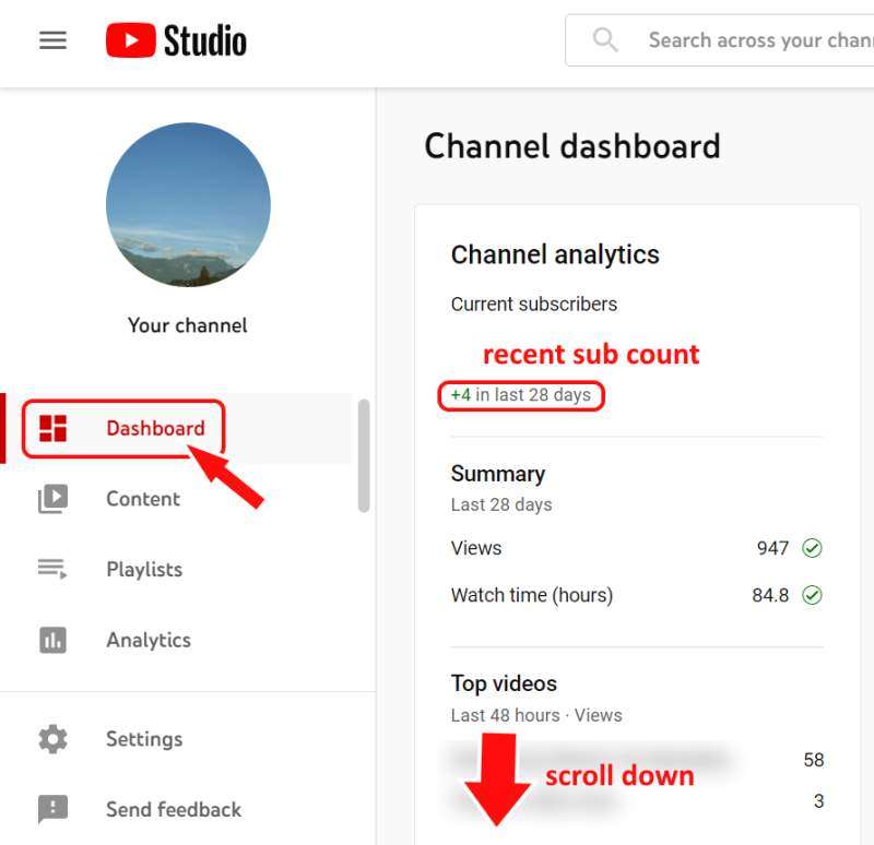 How to See Your Subscribers on YouTube  TastyEdits