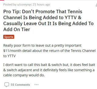 Tennis Channel on YouTube TV Heres what to know about pricing