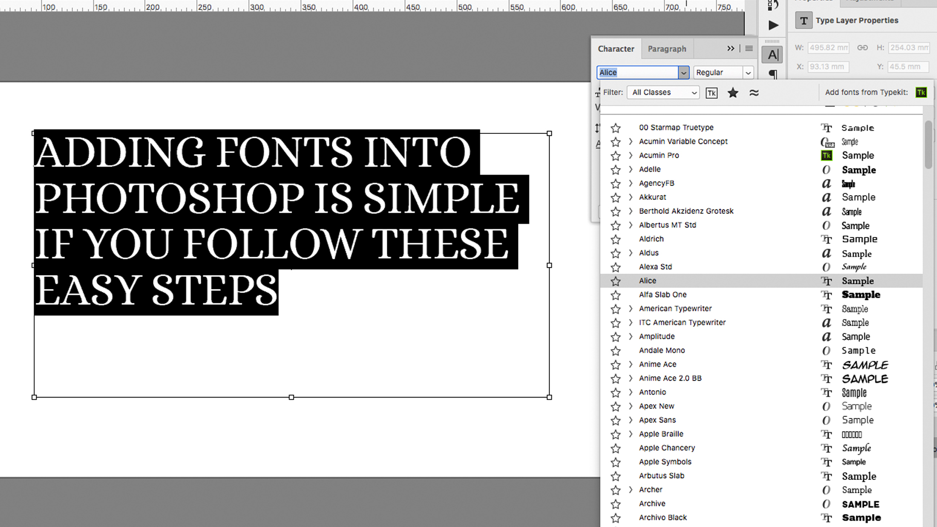 How to add fonts to photoshop  Epic Photos by John