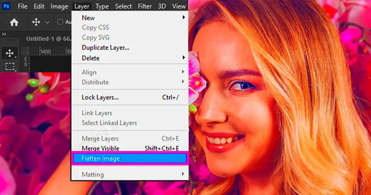 2 Effective Ways How to Flatten an Image in Photoshop