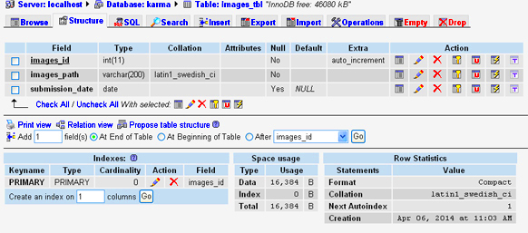 Step by step to upload an image and store in database using php