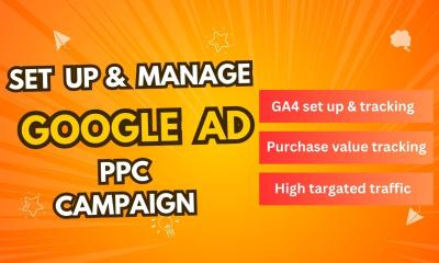 I Will Create and Manage Google Ads Campaigns PPC AdWords