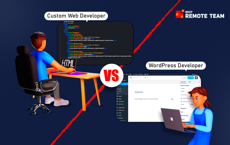 WordPress vs Custom Web Dev for Startups A 2024 Guide