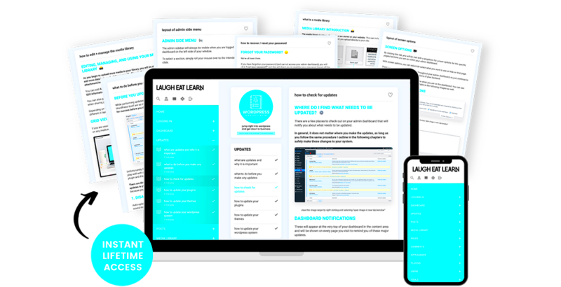 The Ultimate WordPress Guide for Beginners  Laugh Eat Learn