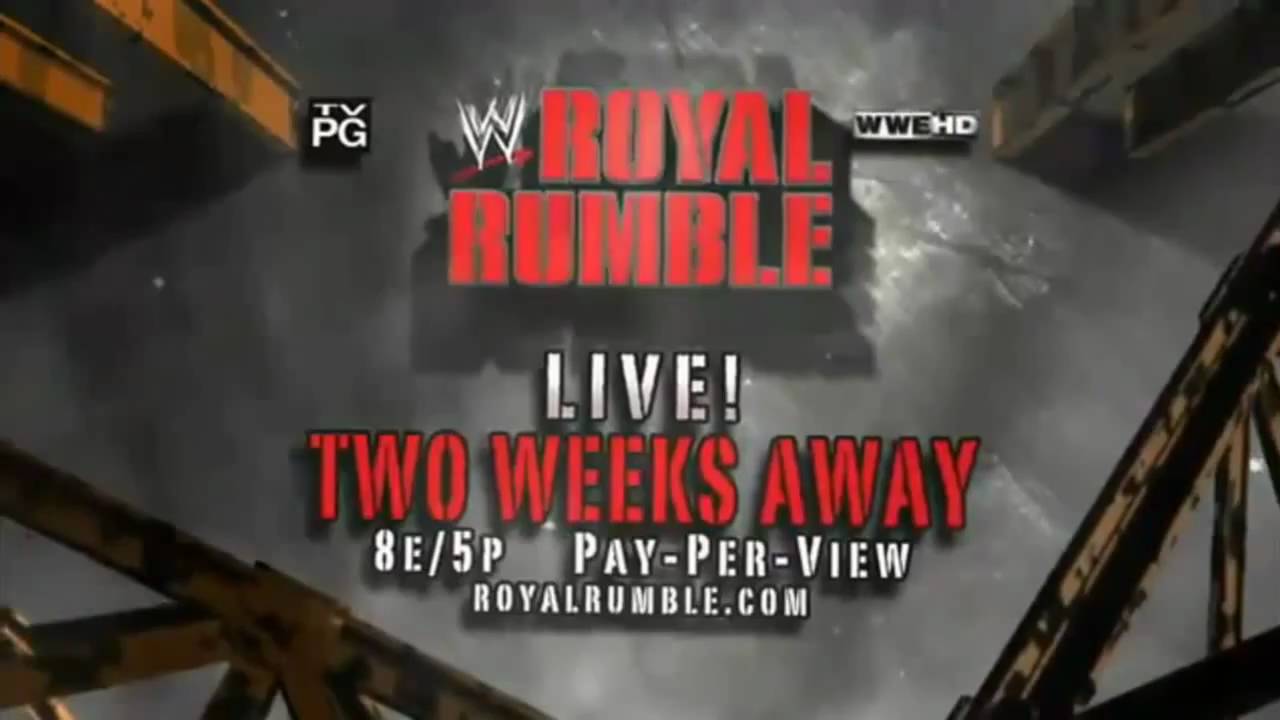 WWE Royal Rumble 2011 NEW Promo HD YouTube