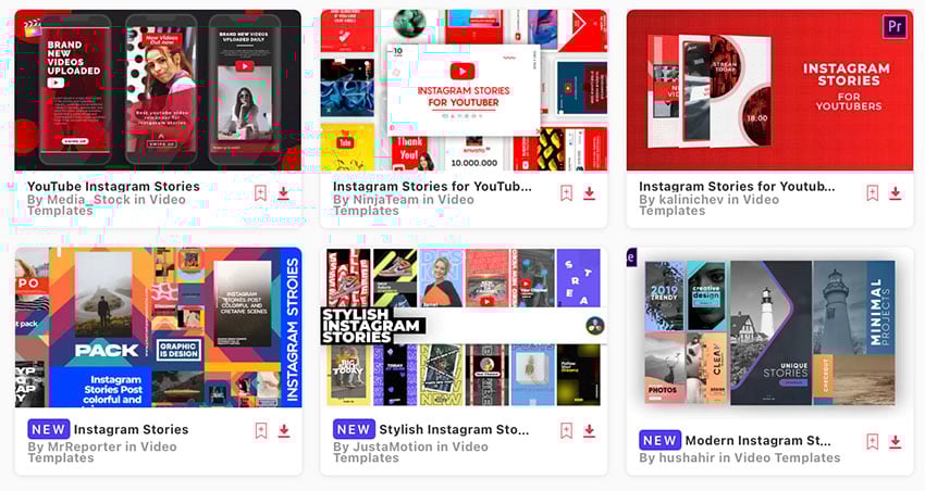 10 Top Vertical Video Templates for Premiere Pro  to Make Shorts and 