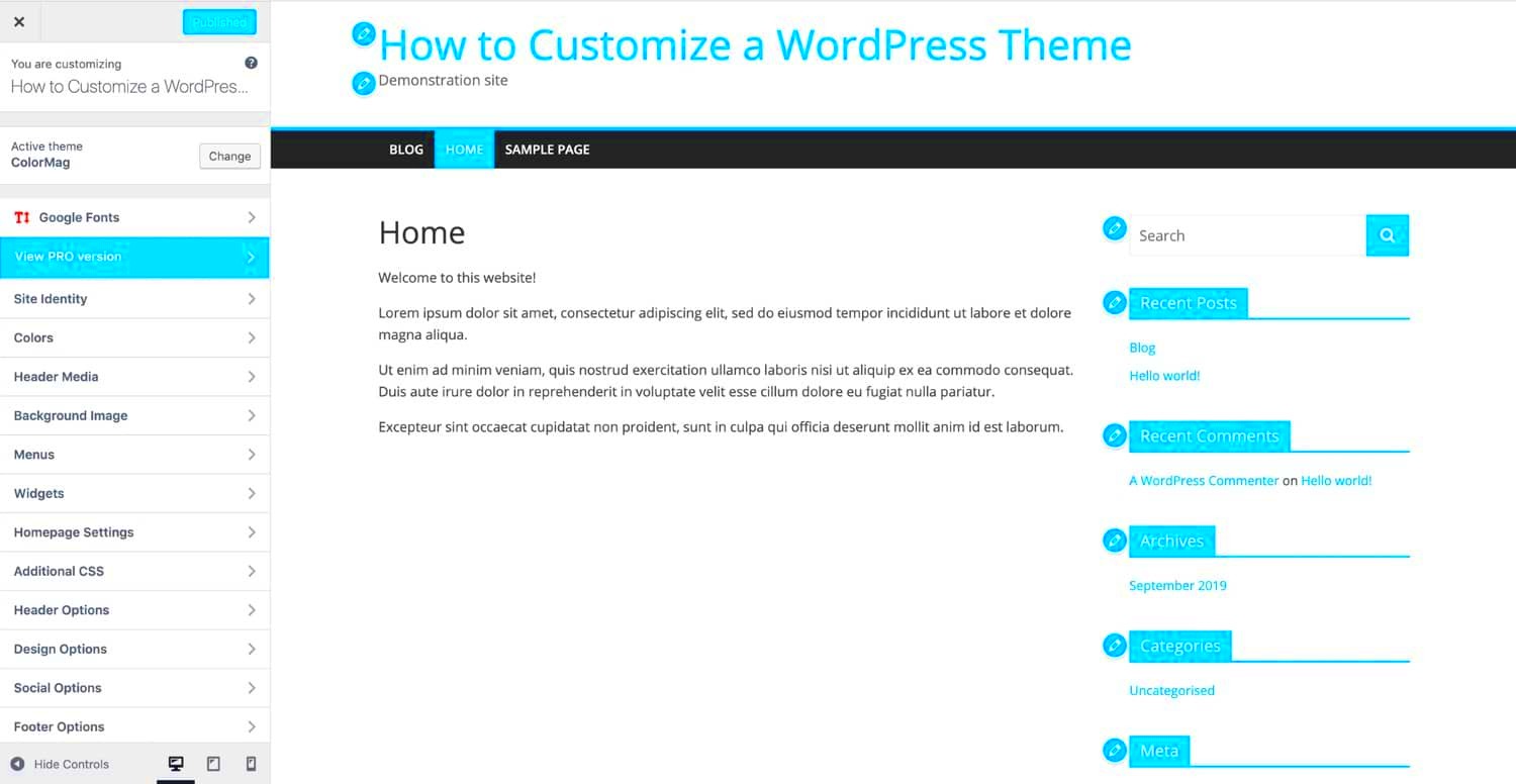 How to Customize Your WordPress Theme 5 StepbyStep Ways