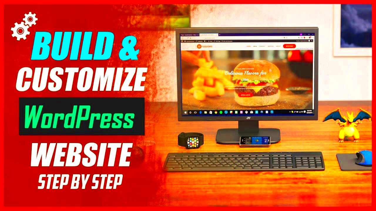 How to build and customize WordPress website  Beginners Step by Step 