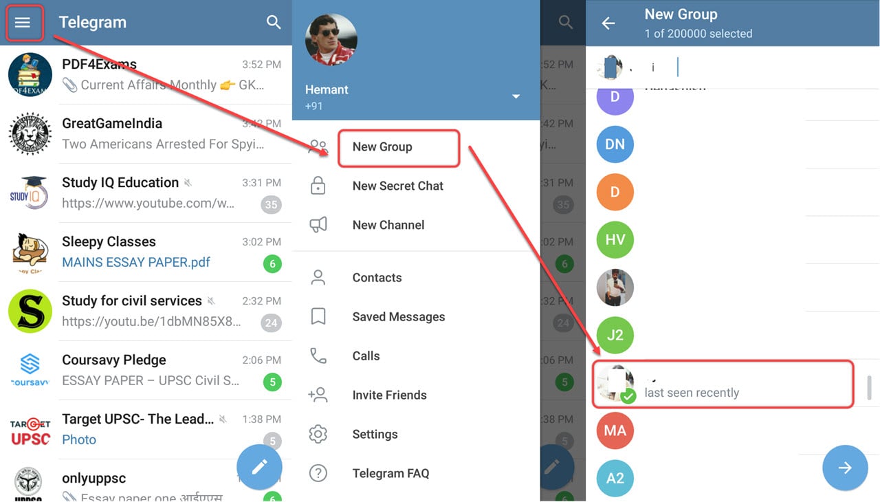 How to create a Telegram group Public vs Private groups
