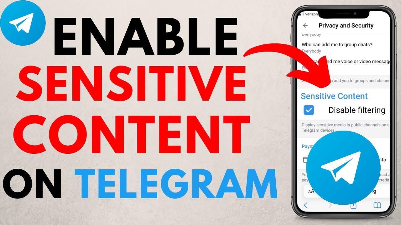 How to Enable Sensitive Content on Telegram  Fix Cannot Be Displayed 