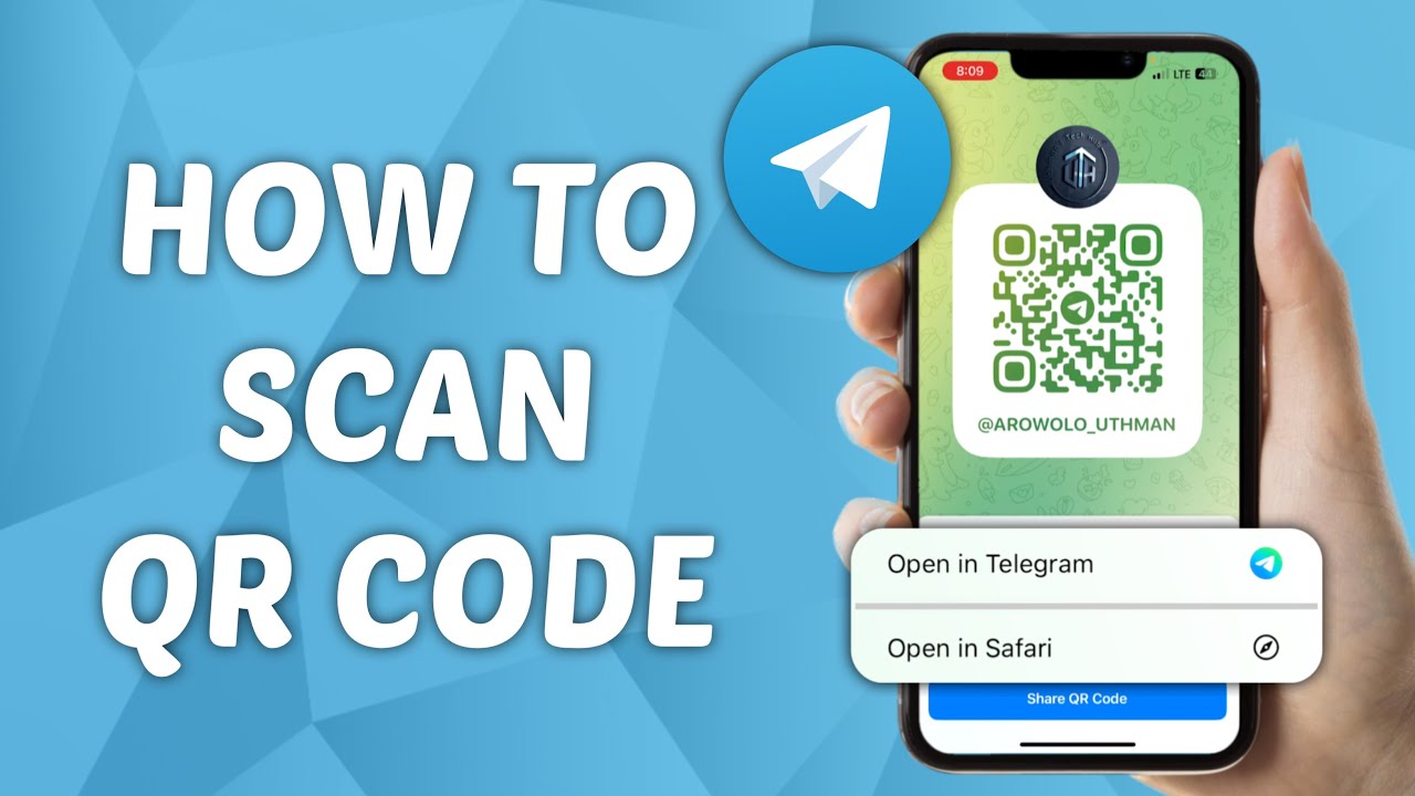 How to Scan Telegram QR Codes to Add Contacts