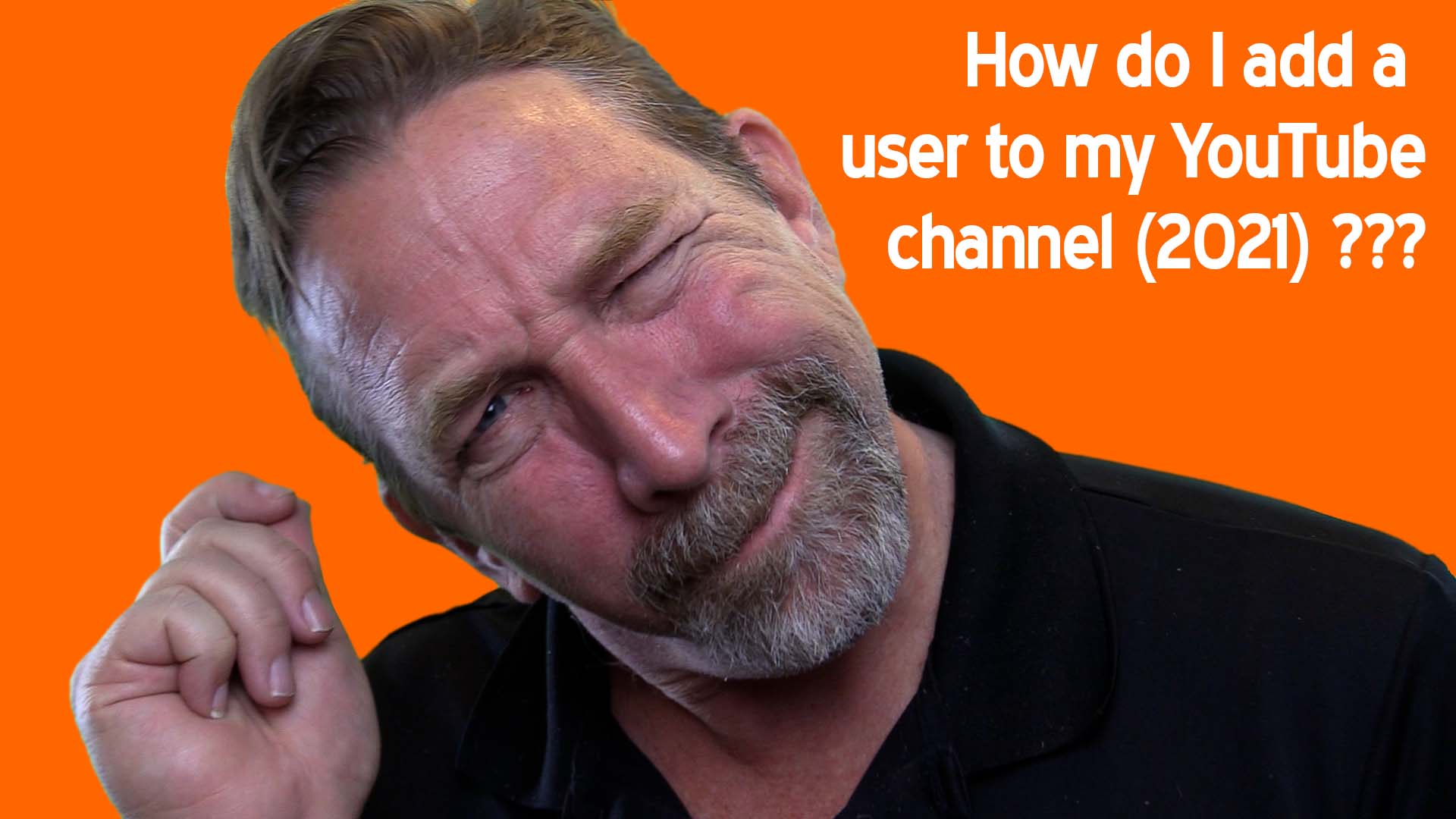 How do I add a user to a YouTube channel 2021